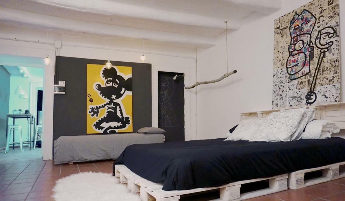 Villa Art House In The Artist Workspace In The Center à Naples Extérieur photo