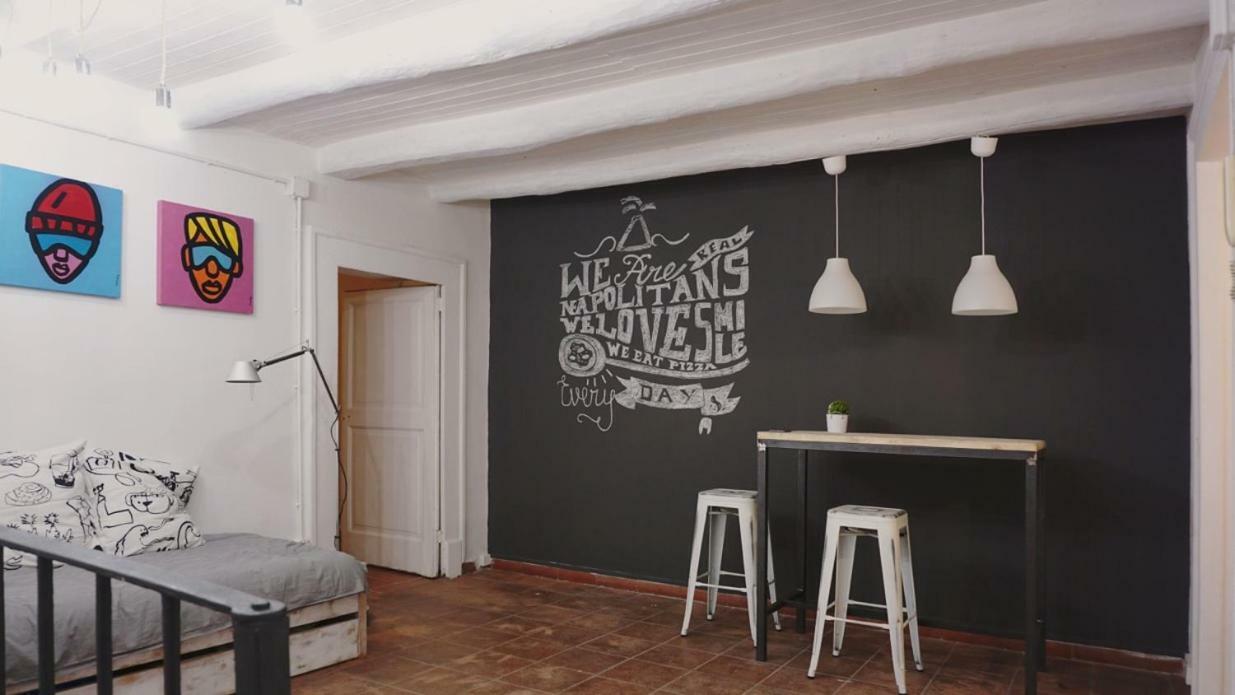 Villa Art House In The Artist Workspace In The Center à Naples Extérieur photo